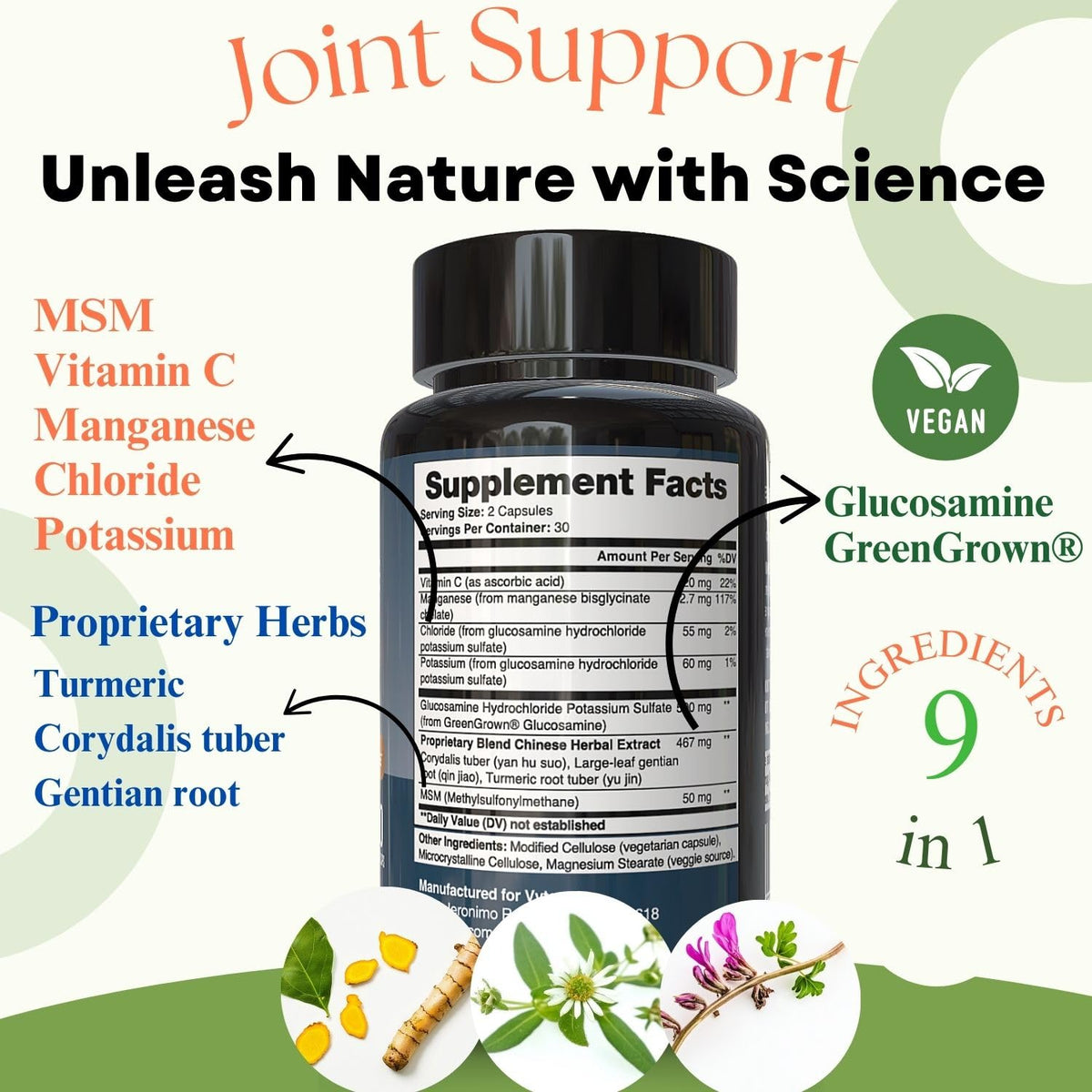 Vytanutra Joint Support for Seniors & Active Adults - 180 Capsules - image 2