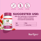 MARYRUTH'S Biotin Gummies Hair Growth Support - 60 Gummies - image 3