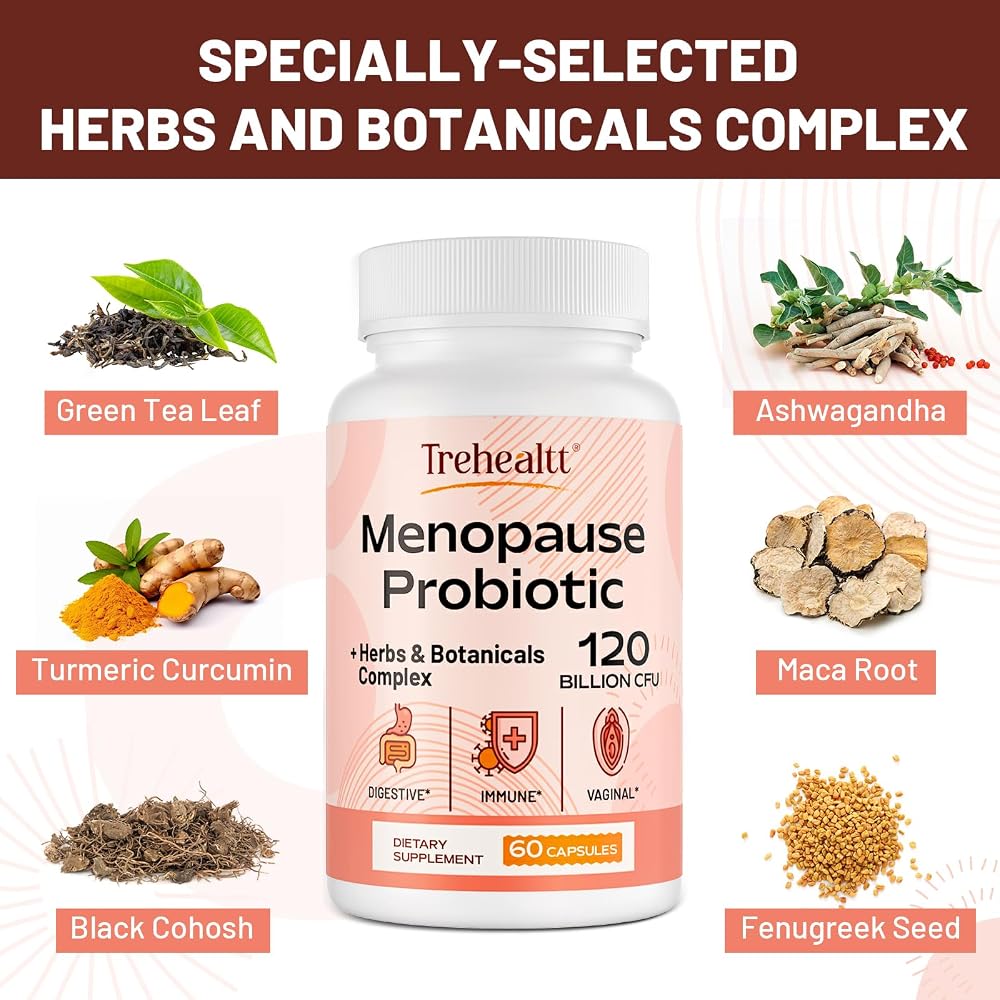 Trehealtt Probiotics and Prebiotics for Adults, Shelf-Stable
