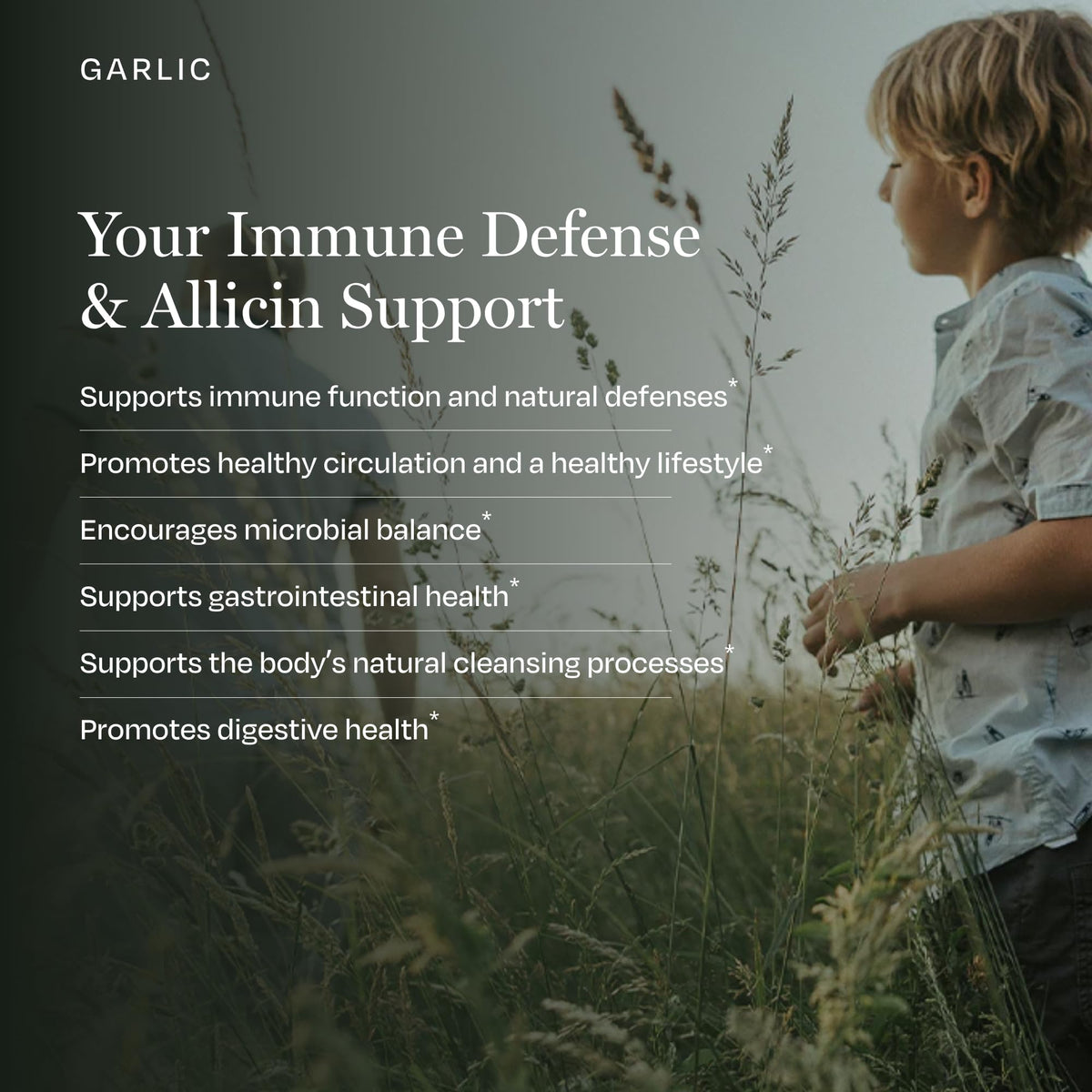 BioPure Garlic Immune Support - 60 Vegetarian Capsules - image 5