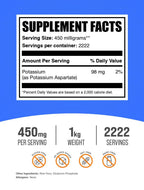 BulkSupplements.com Potassium Aspartate Powder