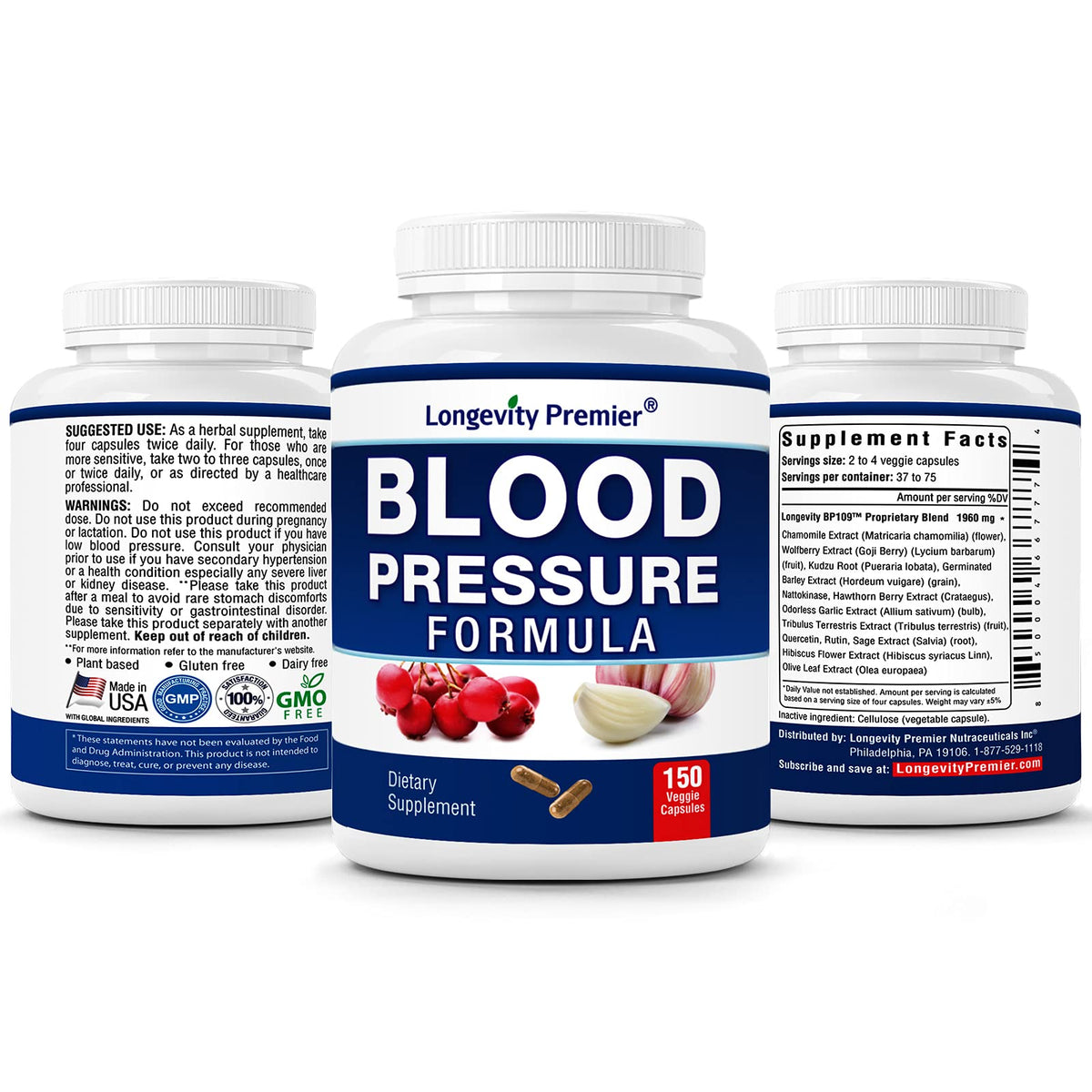 LONGEVITY PREMIER NUTRACEUTICALS INC [Cardio Health Value Pack]