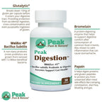 Peak Pure & Natural Peak Digestion Probiotic Supplement - 30 Capsules - image 4