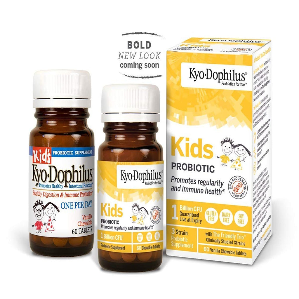 Kyolic Kyo-Dophilus Kids Probiotic Vanilla - 60 Tablets - image 7