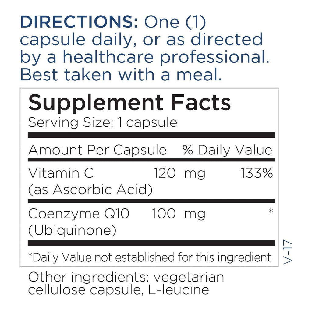 Metabolic Maintenance CoQ10 100 mg - 60 Vegetarian Capsules - image 6