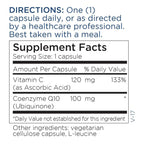 Metabolic Maintenance CoQ10 100 mg - 60 Vegetarian Capsules - image 6