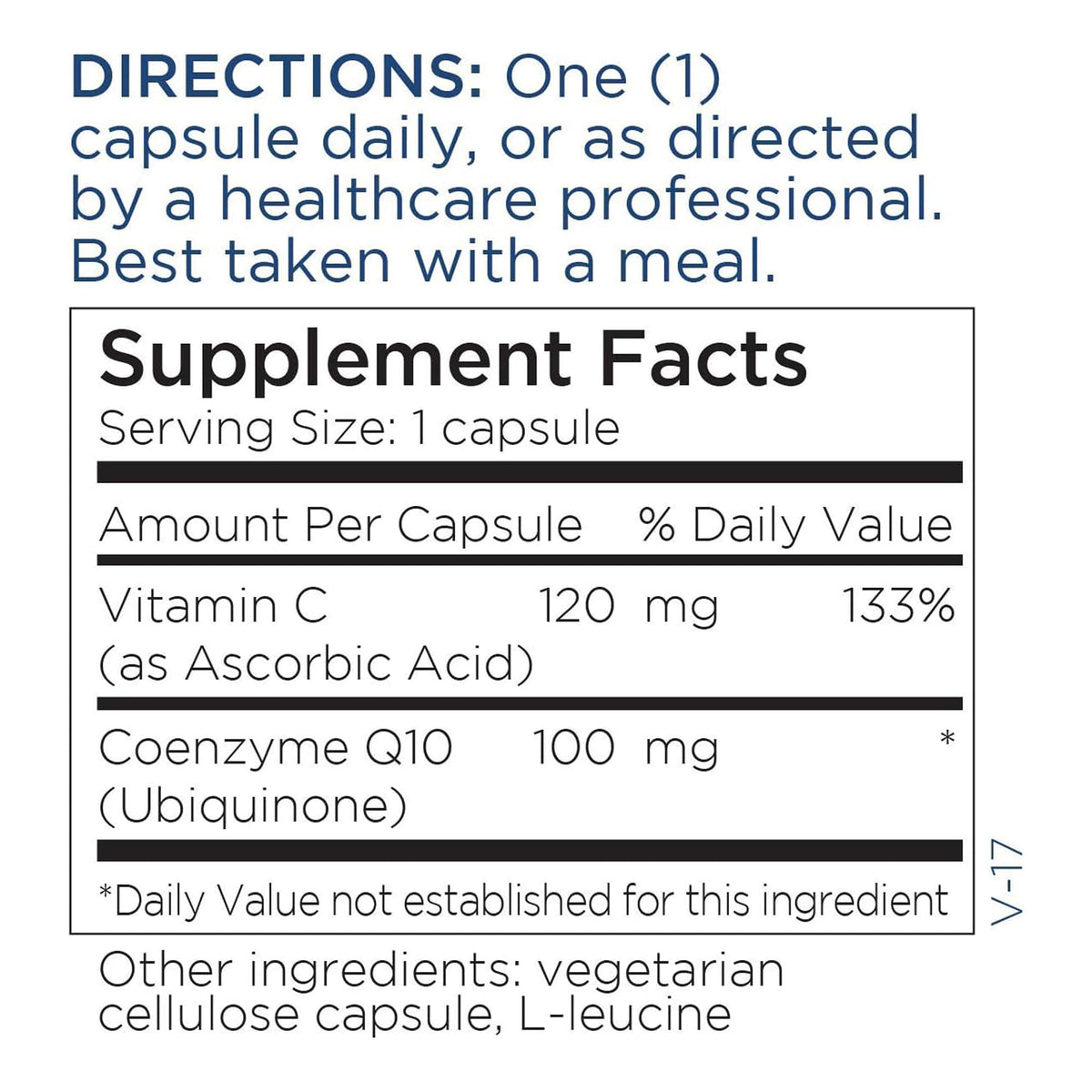 Metabolic Maintenance CoQ10 100 mg - 60 Vegetarian Capsules - image 6