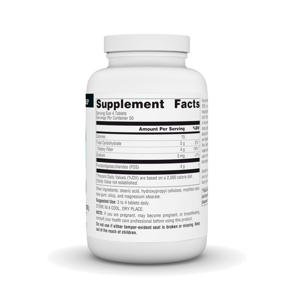 Source Naturals FOS Fructooligosaccharides 1000mg