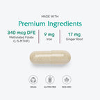 Vitanica Maternal Symmetry Multivitamin for Pregnancy - 180 Capsules - image 4