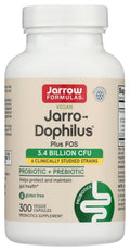 Jarrow Formulas Dophilus Plus FOS Probiotic - 300 Capsules