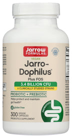 Jarrow Formulas Dophilus Plus FOS Probiotic - 300 Capsules