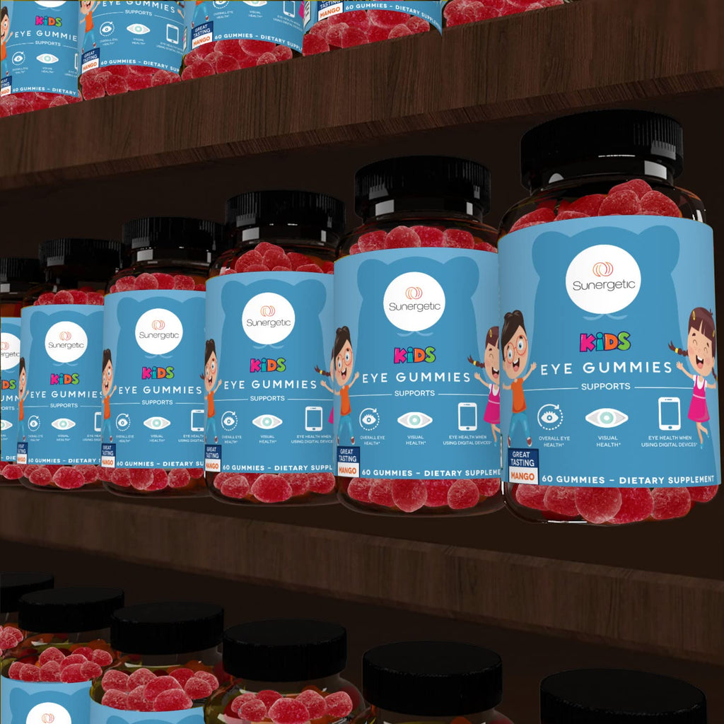 Sunergetic Premium Eye Support Gummies - Lutein with Zeaxanthin