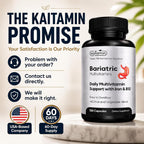 Kaitamin Bariatric Multivitamin with Iron Once Daily - 120 Softgels - image 6