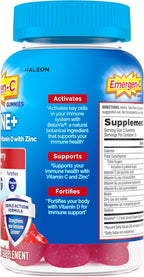 Emergen-C Immune Plus Vitamin D Gummies Raspberry - 90 Gummies - image 3