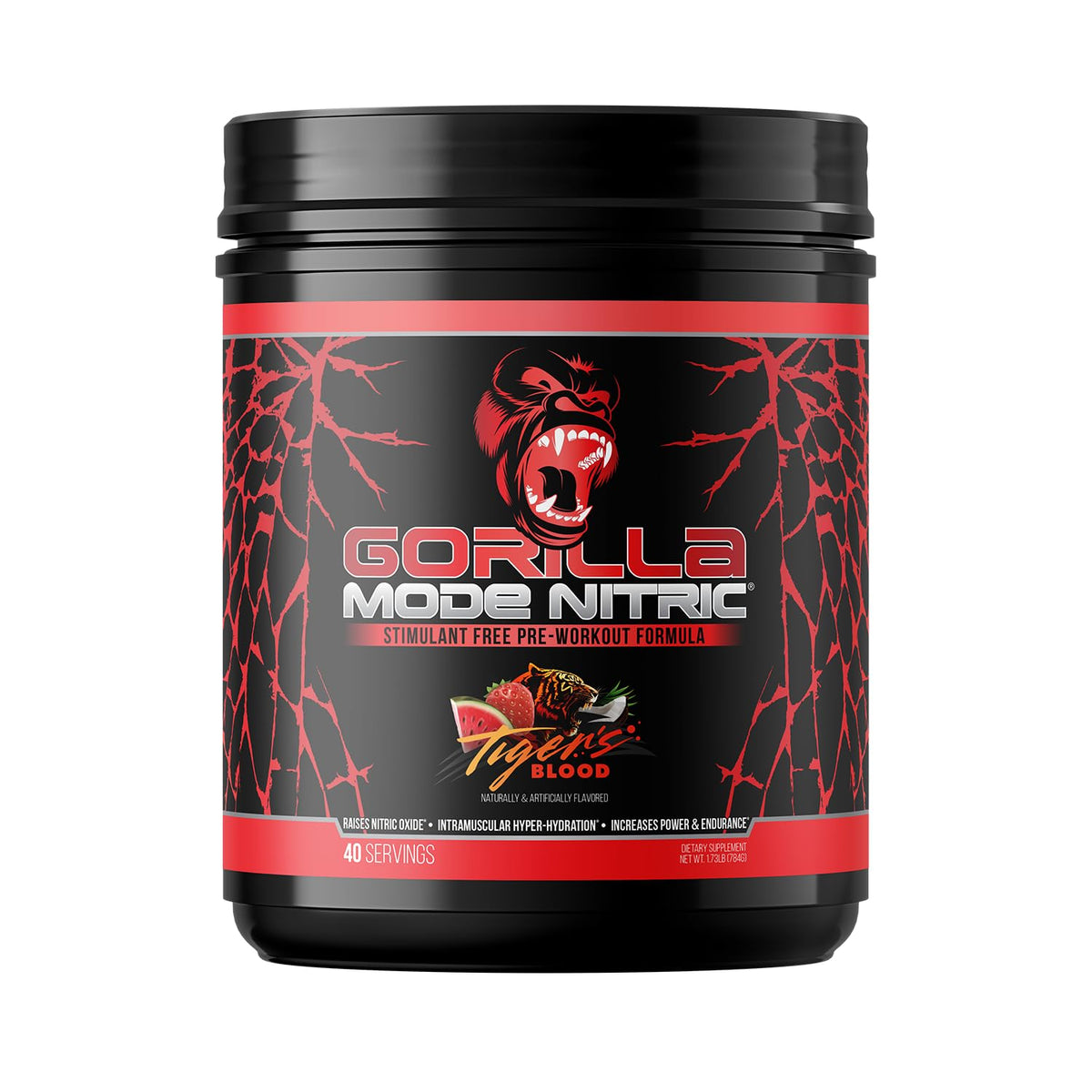 Gorilla Mode Nitric Stimulant Free Pre-Workout