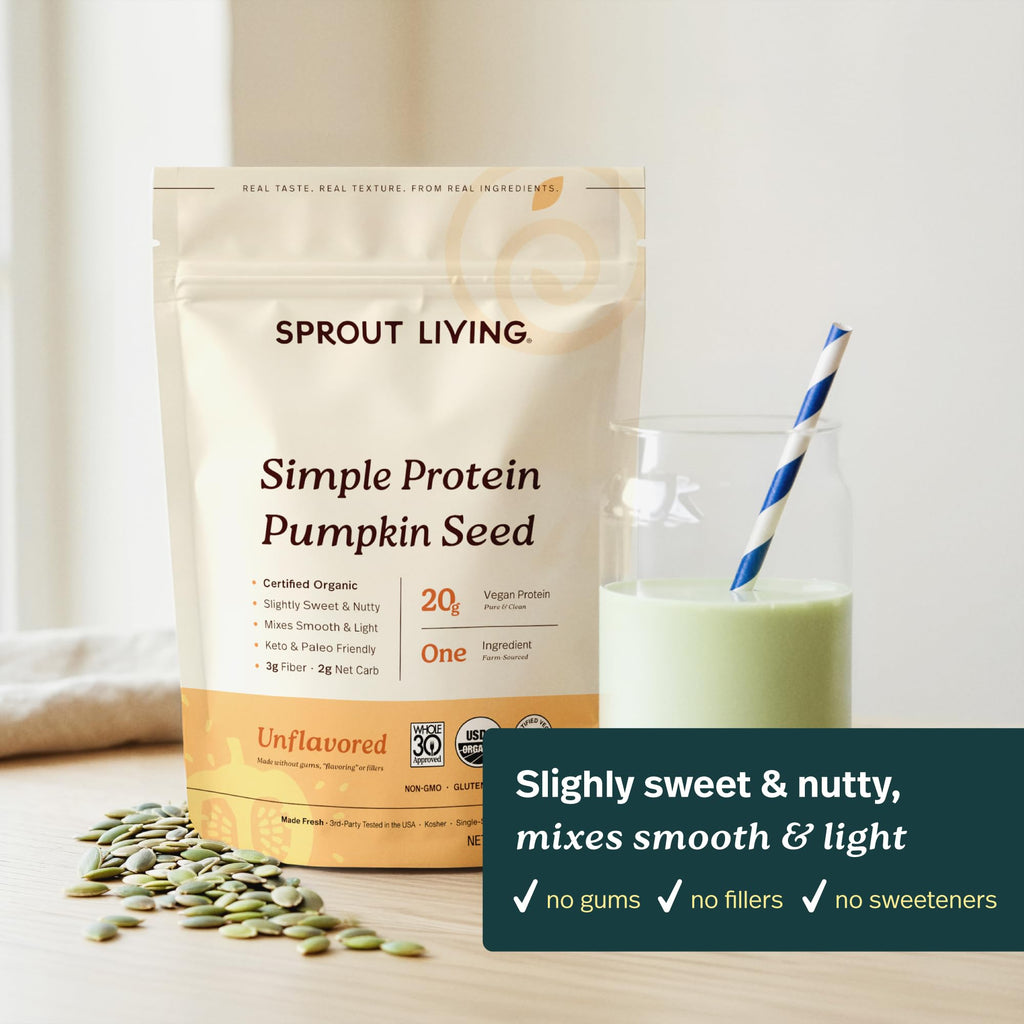 Sprout Living, Simple Protein, Organic Plant Protein Powder