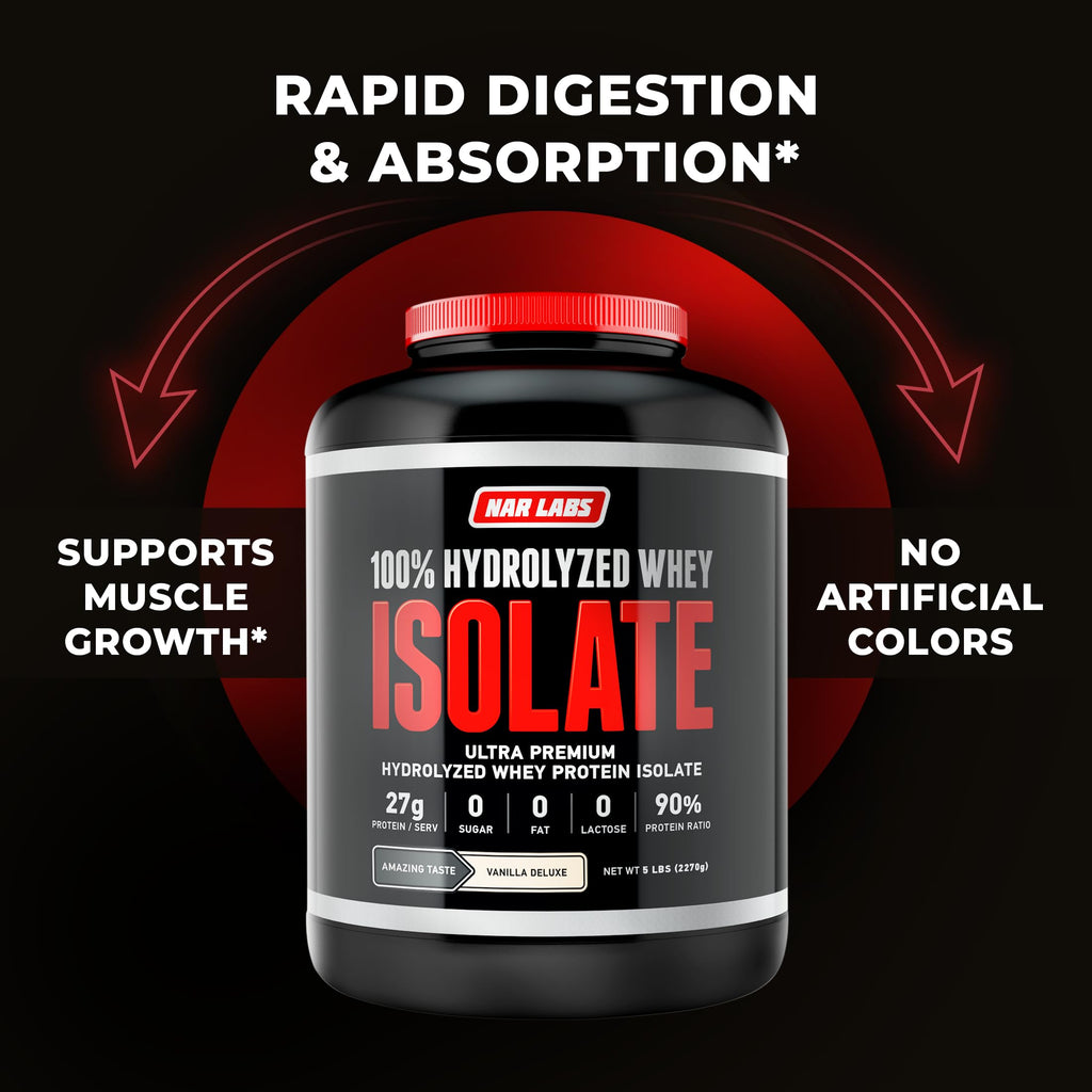 NAR LABS Hydrolyzed Whey Protein Isolate 2 lbs