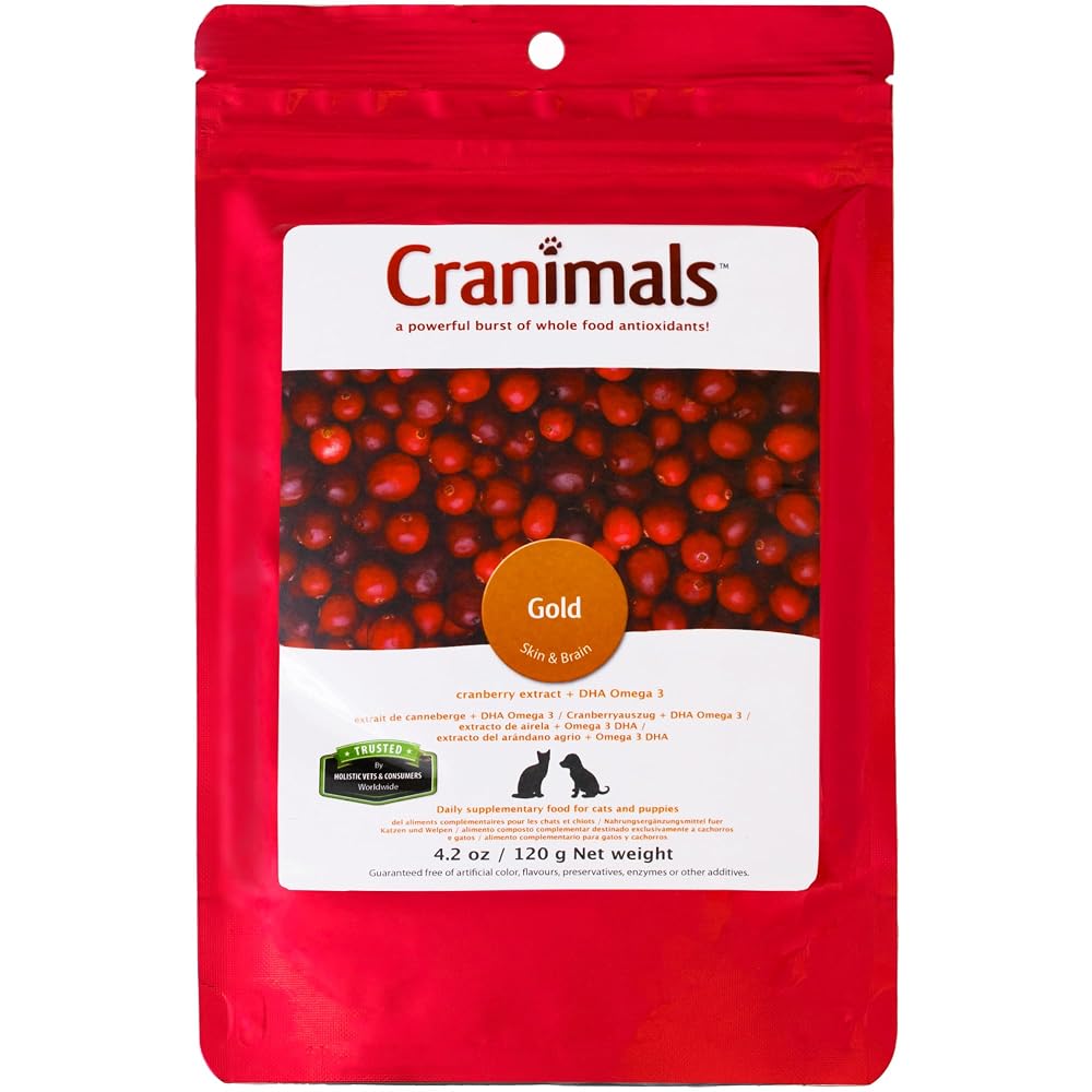Cranimals Gold Cranberry Powder for Cats - 4.2 Oz