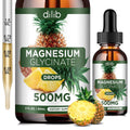 Dilib Magnesium Glycinate Liquid Drops 500mg for Sleep - 2 Fl Oz