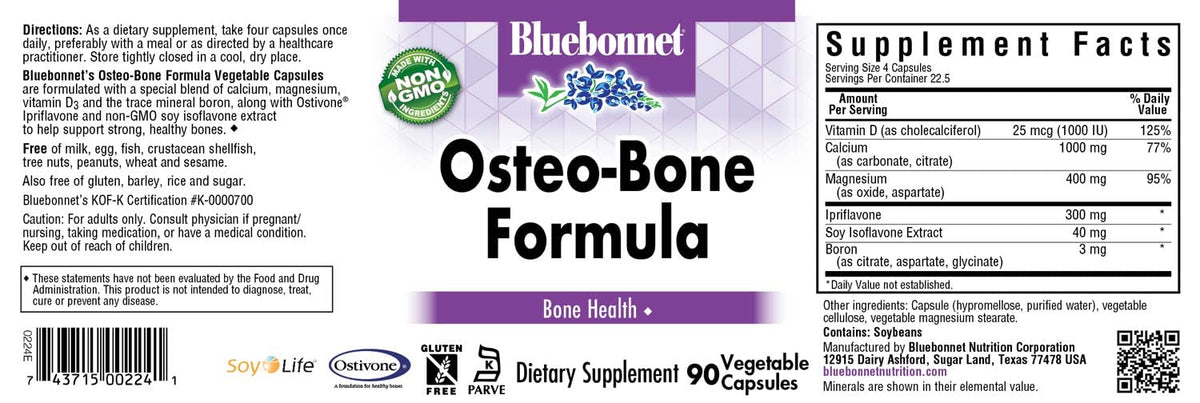 Bluebonnet Bluebonnet Osteo-Bone Formula