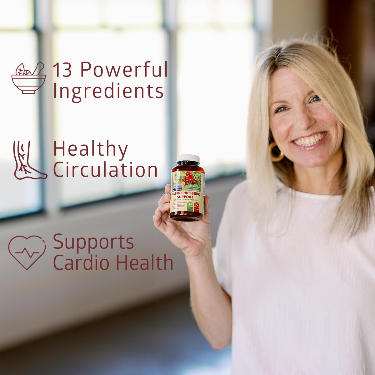 Number One Nutrition 2-Pack N1N Premium Blood Pressure Support