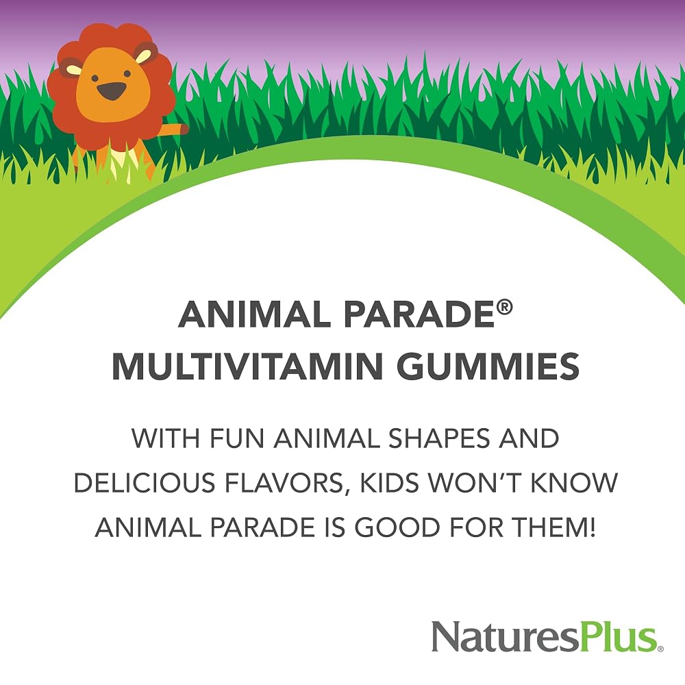 NaturesPlus Animal Parade Multivitamin Children's Gummies - 90 Count - image 3