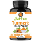 Angry Supplements Just Pure Turmeric Root with Black Pepper - 120 Tablets - image 3
