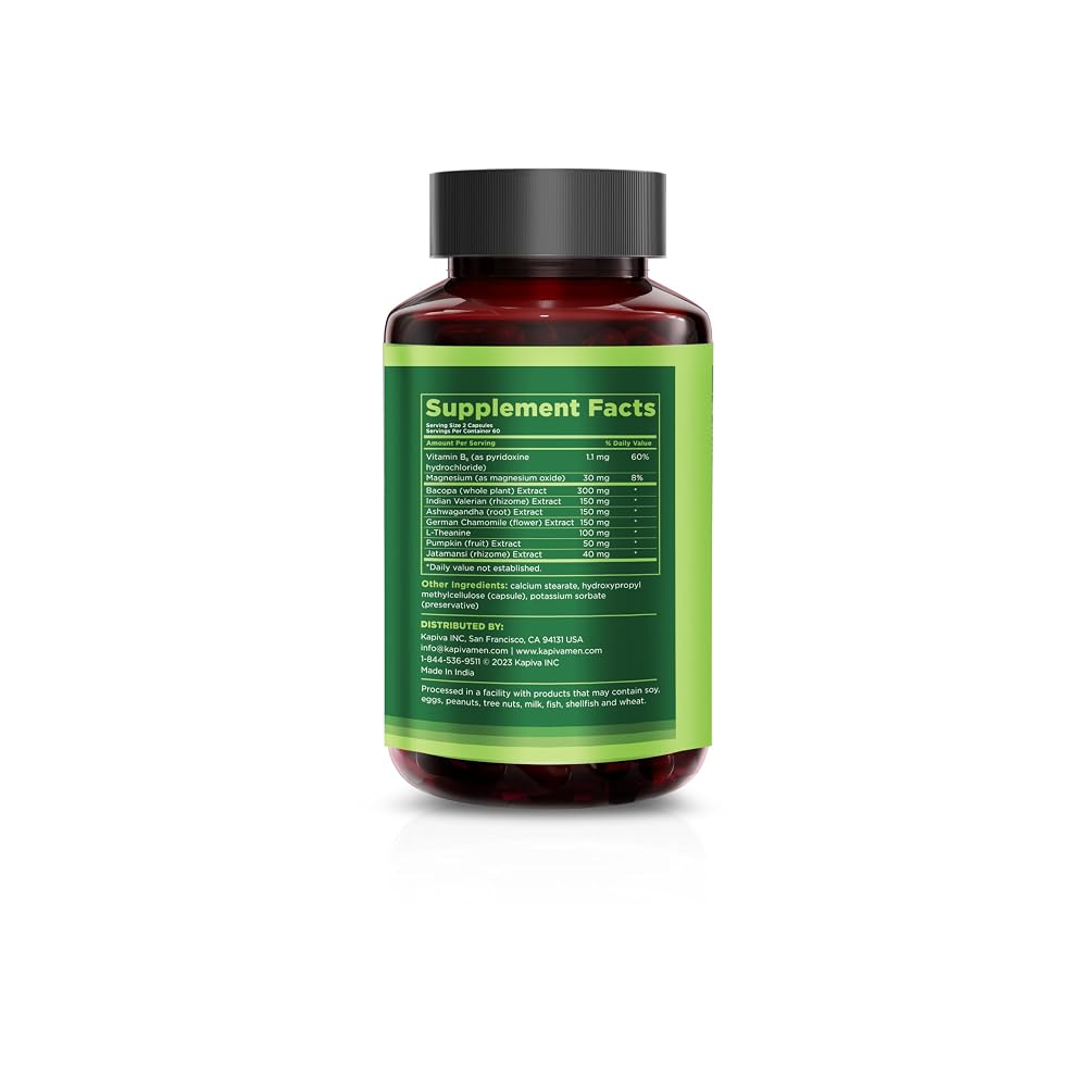 Kapiva Men Sleep Support Supplement with Bacopa & Ashwagandha - 120 Capsules - image 7