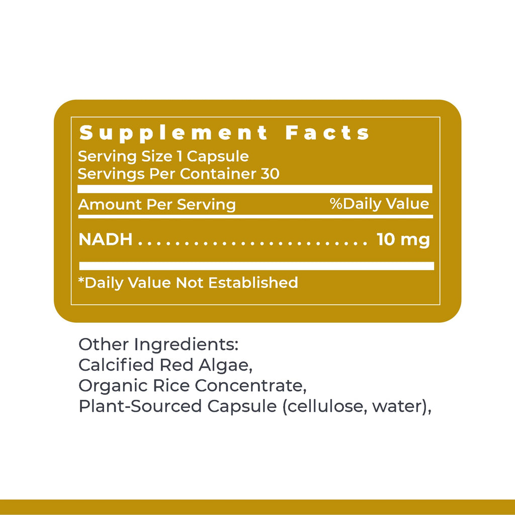 Premier Research Labs NADH 10 mg Brain Support - 30 Vegetarian Capsules - image 6