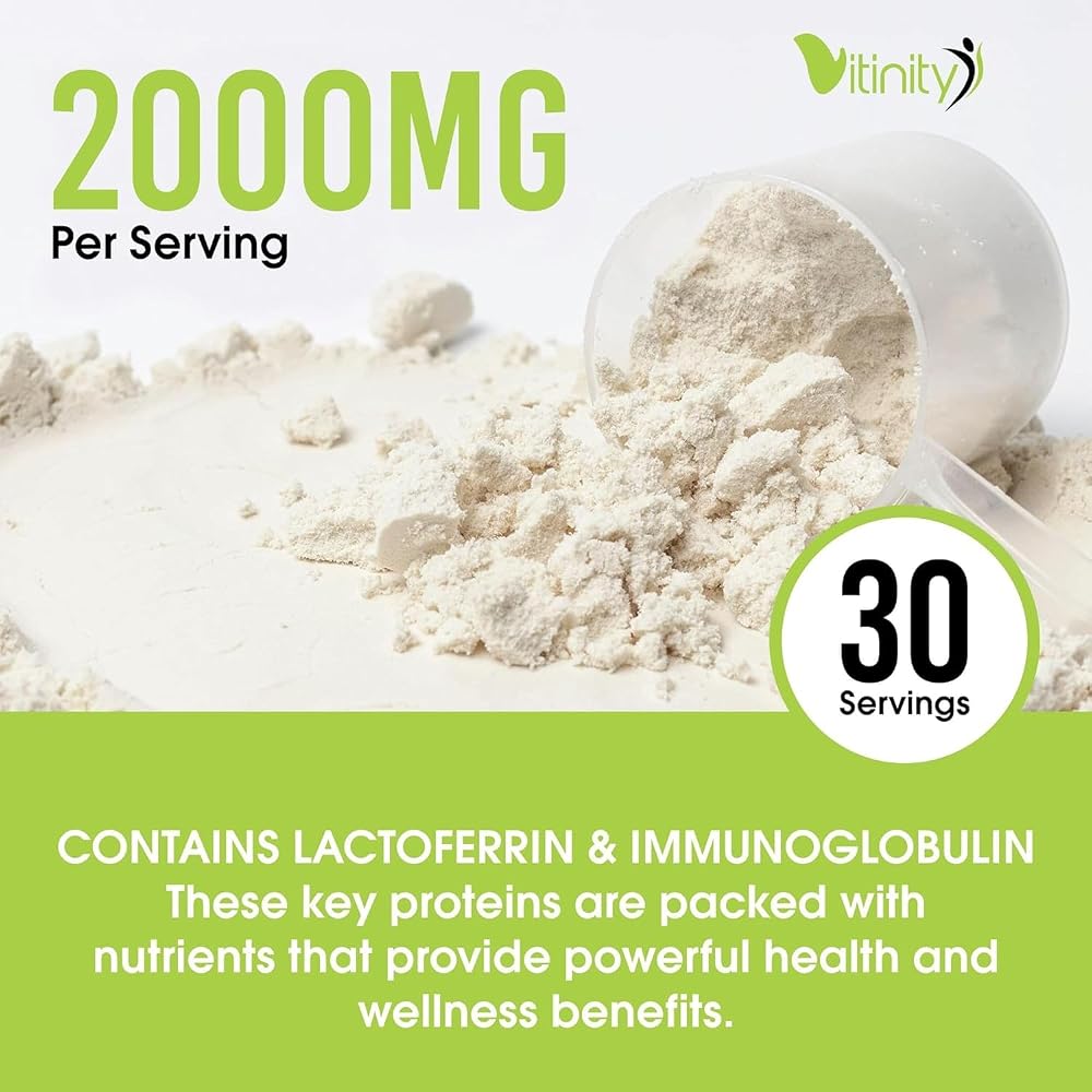 VITINITY Grass Fed Bovine Colostrum Powder