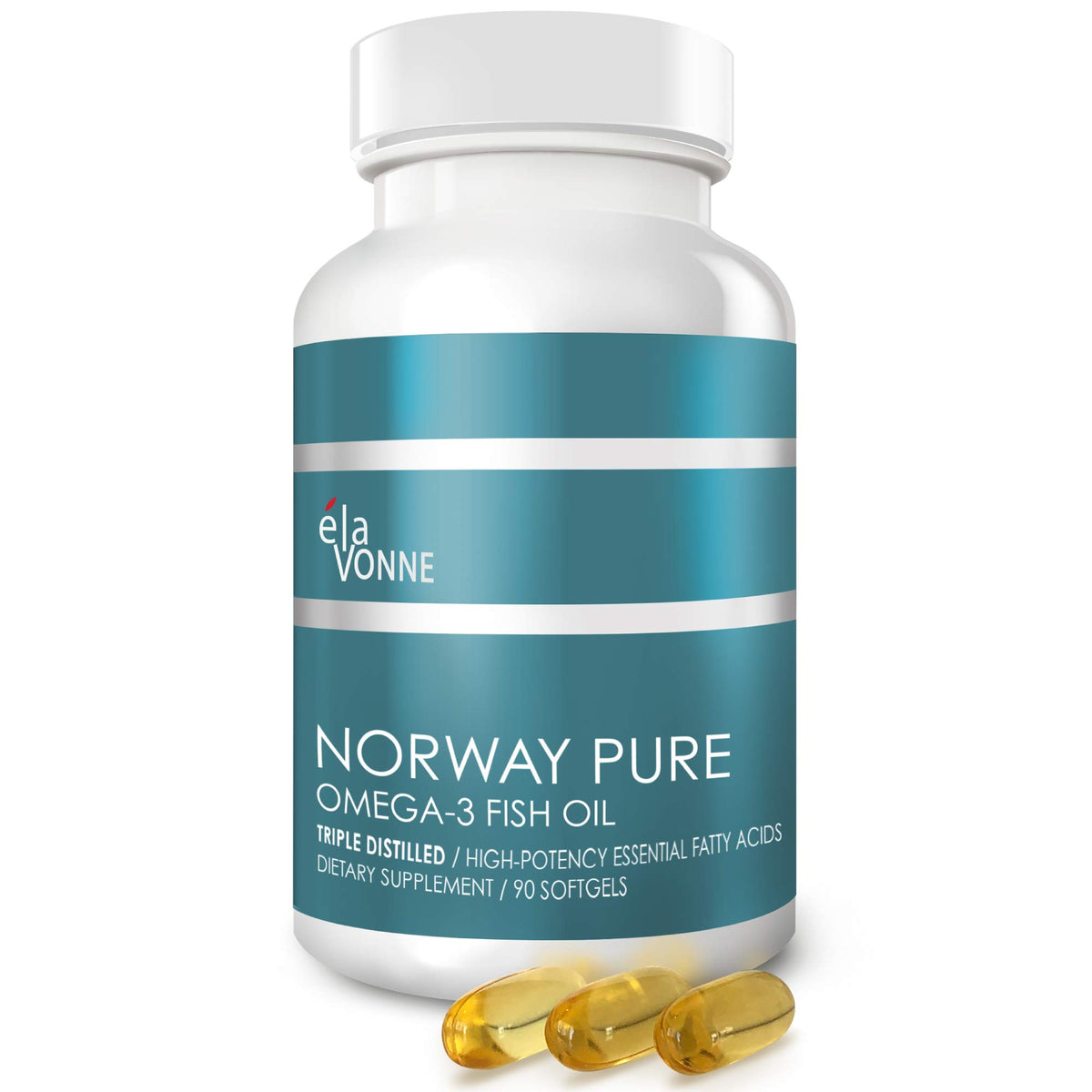 E´LAVONNE E'LAVONNE Omega-3 Fish Oil 2,400mg - 90 Softgels