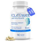 FOLATE MAXX FolateMaxx L-Methylfolate 10 mg 90 Capsules Active Folate