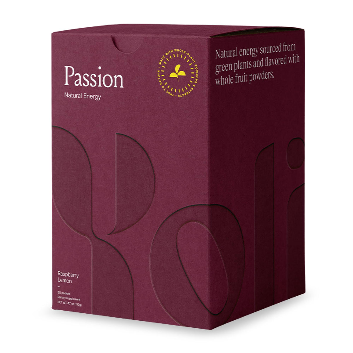 Yoli Passion Energy Drink Powder Mix - Natural Energy Drink Mix