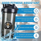 generic Shaker Cup,Fashion Theme Pattern Shaker Bottle Leak-proof