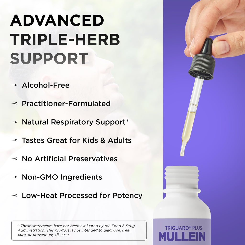 Oxygen Nutrition TriGuard Mullein Plus Liquid - 2 fl oz - image 6
