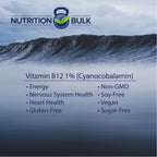 Nutrition Bulk Vitamin B12 Cyanocobalamin Powder - 50g - image 3
