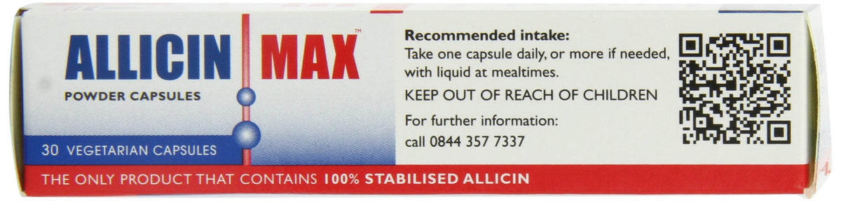 ALLICINMAX Allicin Max Garlic Allicin Supplement - 30 Vegetarian Capsules - image 4