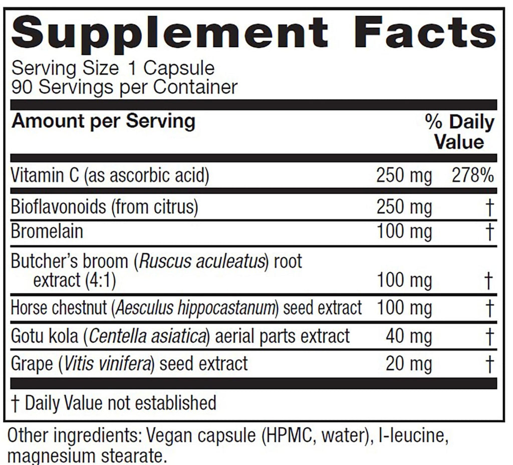 Vitanica VeinoBlend Vein & Capillary Support - 90 Capsules - image 2