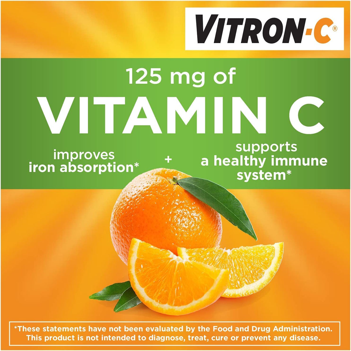 Vitron-C Iron Supplement Plus Vitamin C Coated Tablets - 360 Count - image 4