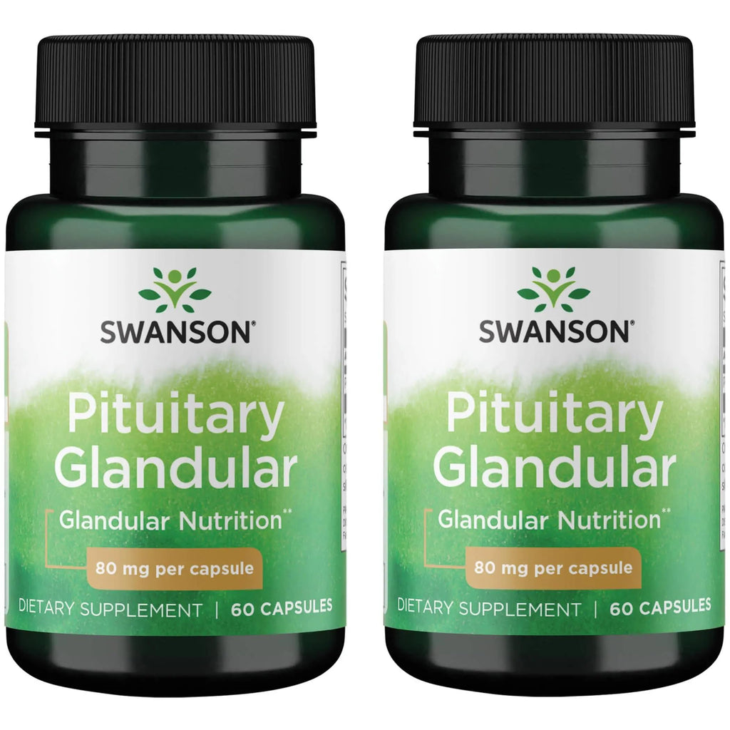 Swanson Raw Pituitary Glandular 80 mg - 120 Capsules