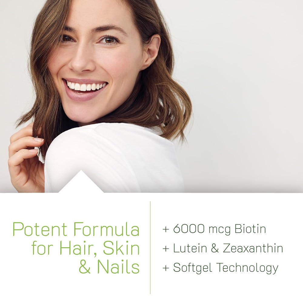Irwin Naturals Biotin-6000 Hair Skin & Nail Support - 60 Softgels - image 4