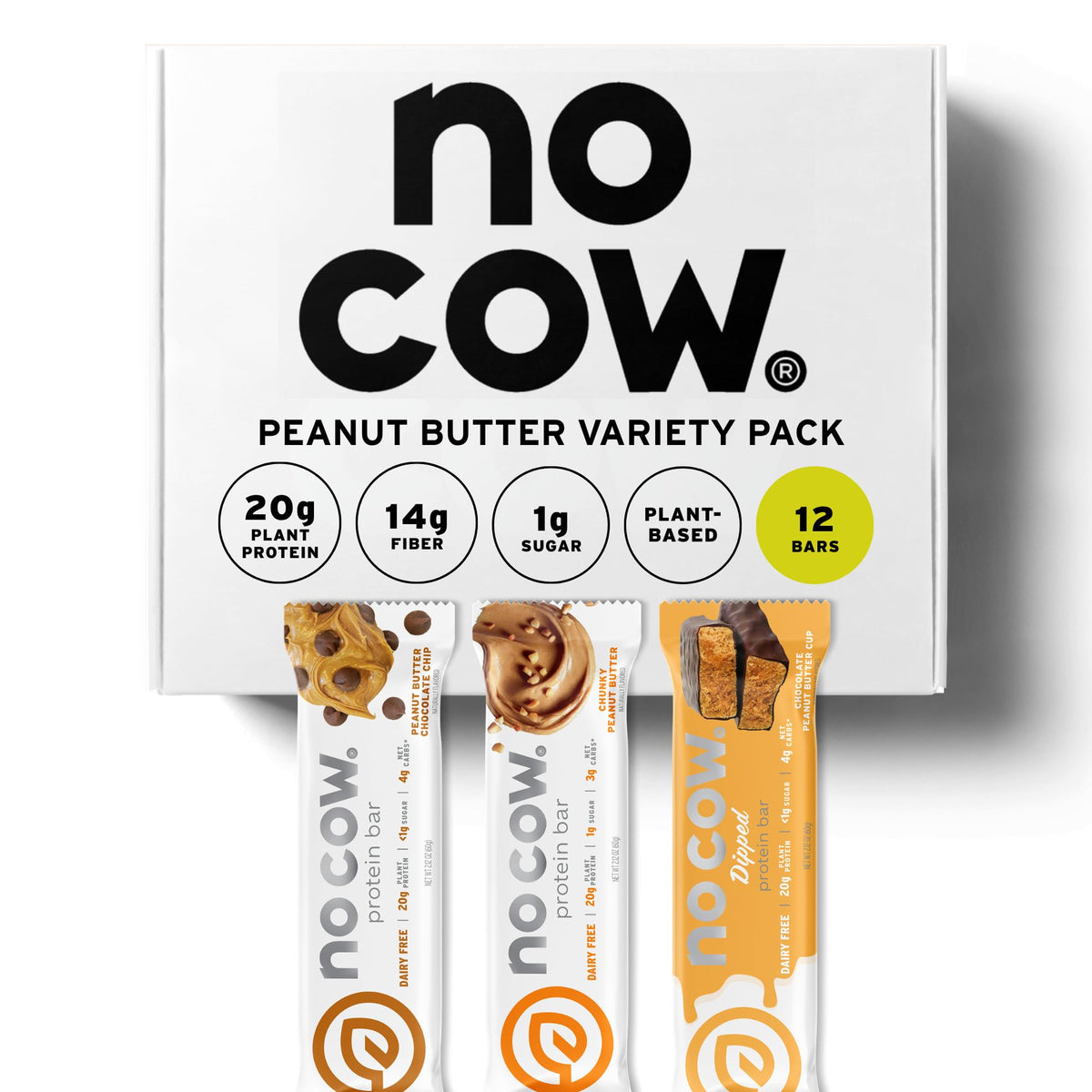 No Cow Protein Bars, Variety Packs