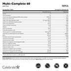 Celebrate Vitamins Multi-Complete Chewables, 60mg Iron