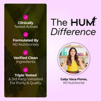 HUM Calm Ashwagandha Gummies with L-Theanine, Mixed Berry - 60 Gummies - image 8