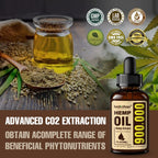 LUCKCHAN Hemp Oil Tincture Drops for Relaxation - 4 Pack - image 2