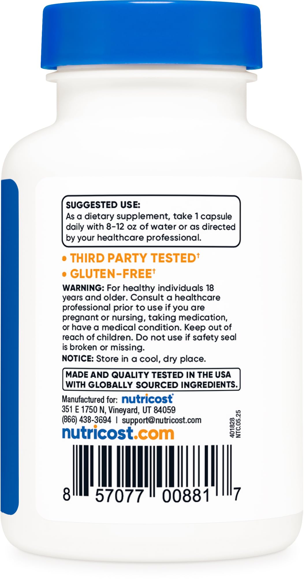 Nutricost Bilberry Extract 300mg - 90 Vegetarian Capsules - image 4
