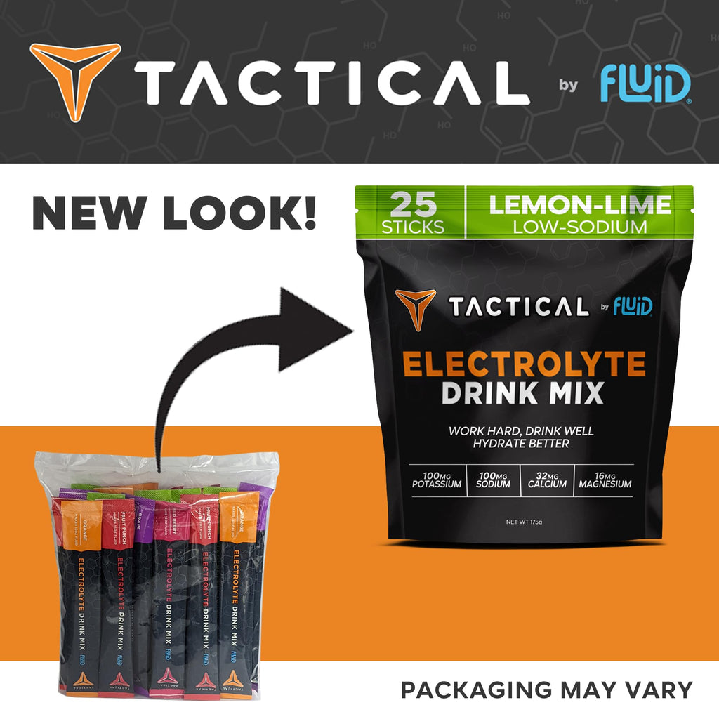 Fluid Tactical - 25 Count Electrolyte Powder