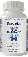 Nutra4health Gavvia Focus Memory Brain IQ Nootropic - 60 Capsules