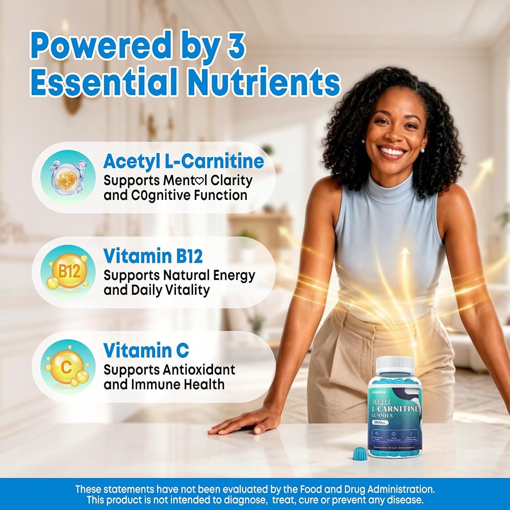 Zetelixia Acetyl L-Carnitine Gummies Mixed
