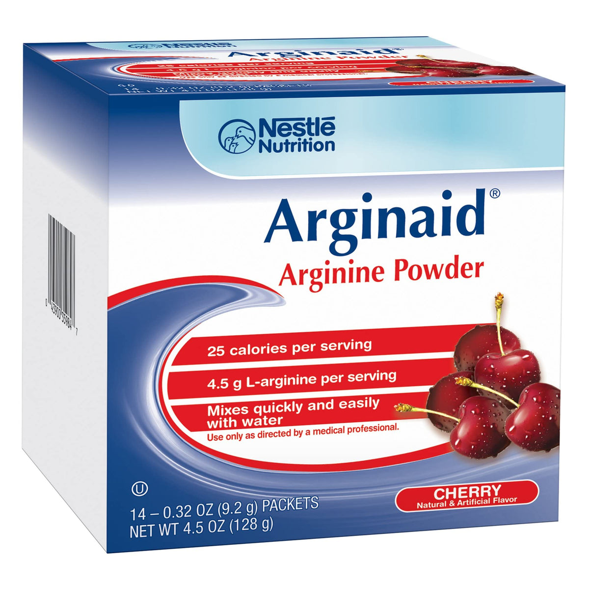 Arginaid L-Arginine Drink Mix Cherry - 4.5 oz Powder